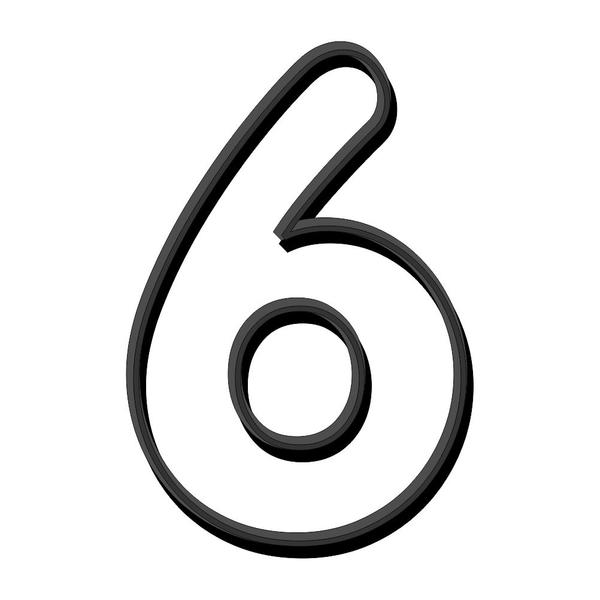 Форма для пряника цифра 6