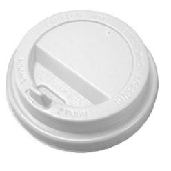 Крышка для стакана 300 - 500 мл с клапаном, D=90 мм, белая