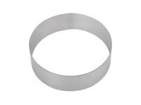 Форма Кольцо для выпечки / выкладки / вырубка диаметр 160 мм, высота 5см, нержавеющая сталь