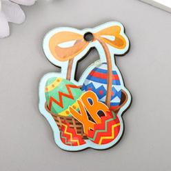 Бирка ХВ. Яйца 4,5х3,2 см