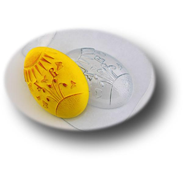 Форма для шоколада Яйцо ХВ, размер ячейки: 45 x 65 x 25 мм