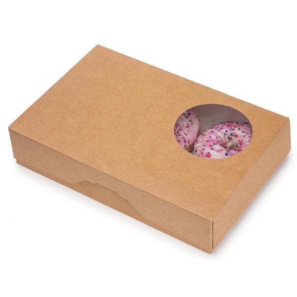 Коробка для пончиков 270 х 185 х 5 мм