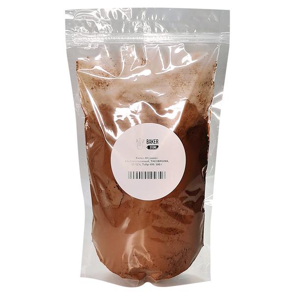 Какао порошок алкализованный, THEOBROMA, 10-12%,  Tulip 400, 500 г