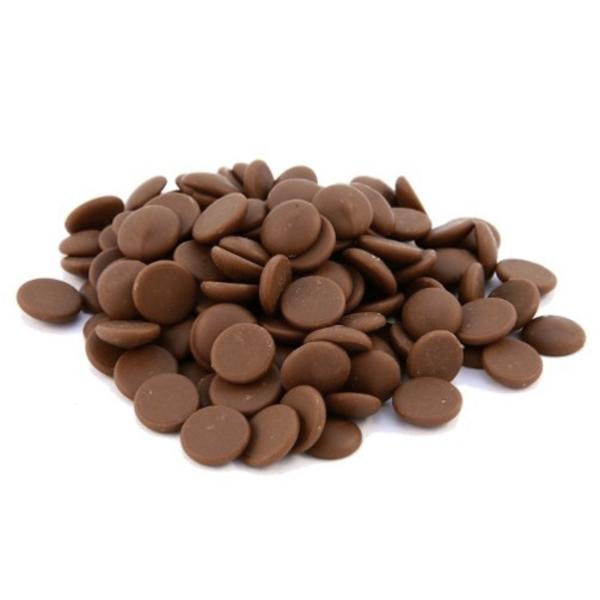Шоколад молочный Sicao в каллетах (33,6%) 1 кг